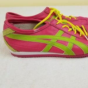 Asics Onitsuka Tiger Pink Leather Size 7